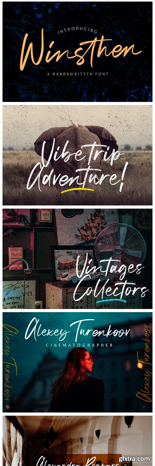 Winsthen Font Winsthen Font