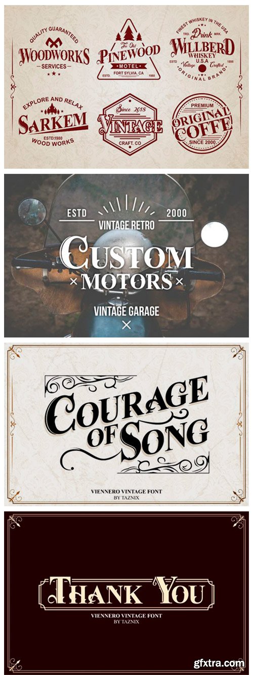 Viennero Font Viennero Font