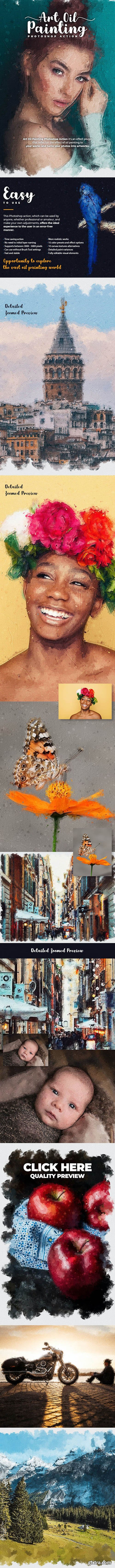 GraphicRiver - Art Oil Painting Photoshop Action 26513615 GraphicRiver - Art Oil Painting Photoshop Action 26513615