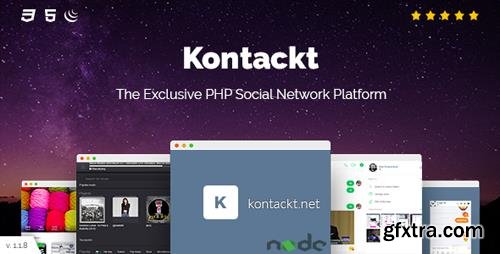 CodeCanyon - Kontackt v1.19 - The Exclusive PHP Social Network Platform - 21391853 CodeCanyon - Kontackt v1.19 - The Exclusive PHP Social Network Platform - 21391853