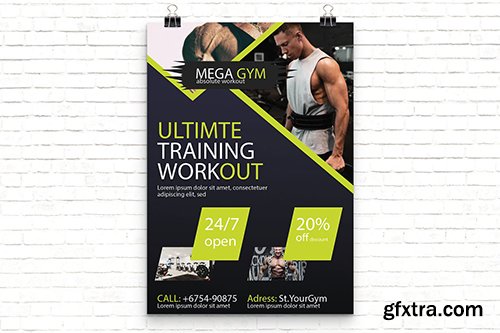 Gym Sport Flyer Template Gym Sport Flyer Template