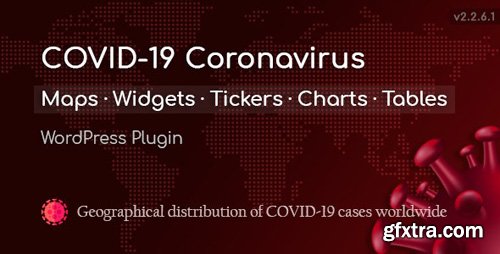 CodeCanyon - COVID-19 Coronavirus v2.2.6.1 - Live Maps & Widgets for WordPress - 26048411