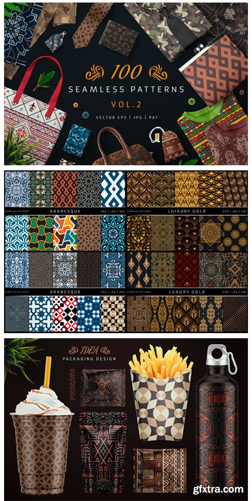 100 Seamless Patterns Vol.2 4081609 100 Seamless Patterns Vol.2 4081609