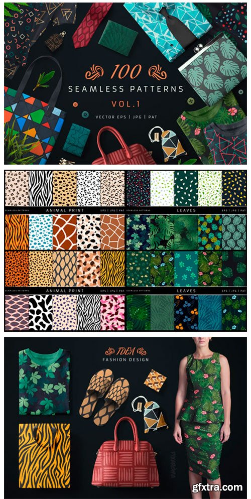 100 Seamless Patterns Vol.1 4081554 100 Seamless Patterns Vol.1 4081554