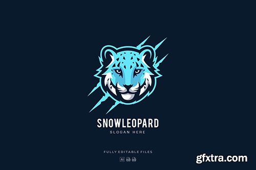 Snow Leopard Sports and E-sports Logo