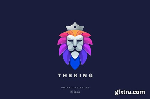 Lion King Colorful Logo Lion King Colorful Logo