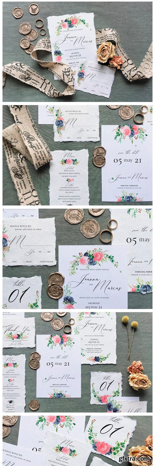 Rose & Blue Wreath Wedding Suite 4087553 Rose & Blue Wreath Wedding Suite 4087553