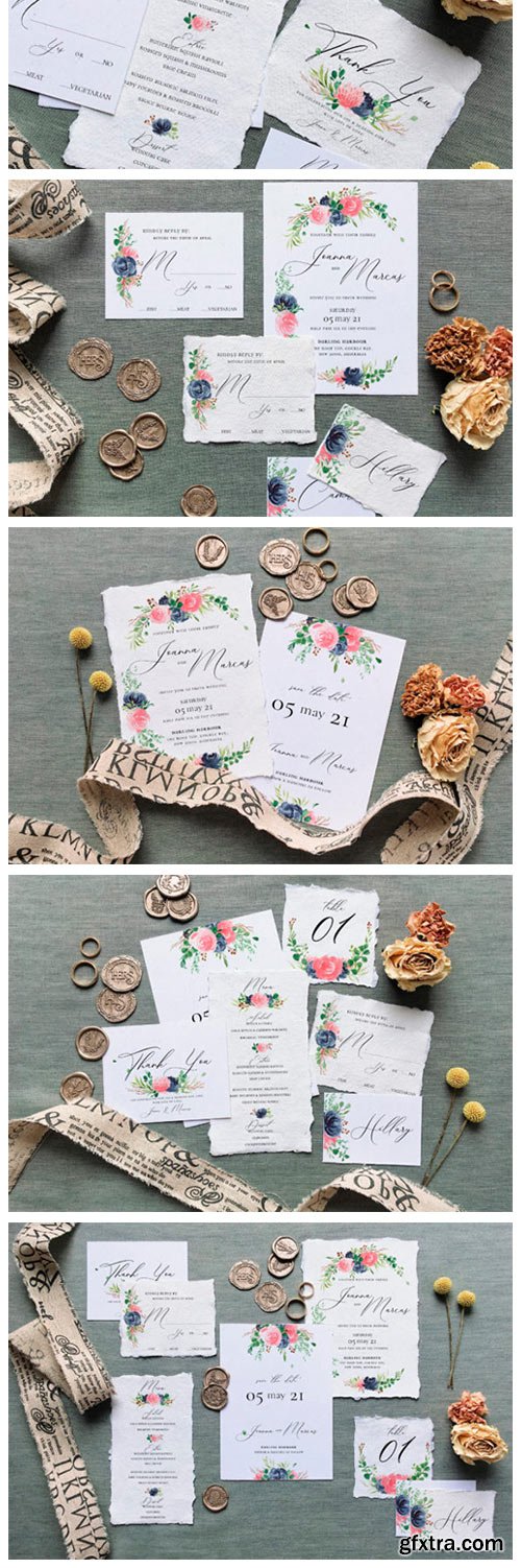 Rose & Blue Wreath Wedding Suite 4087553 Rose & Blue Wreath Wedding Suite 4087553