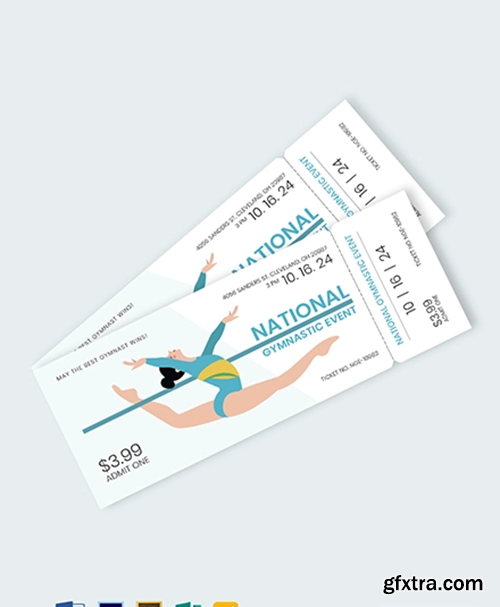 Gymnastic-Event-ticket-template-1