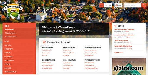 ThemeForest - TownPress v3.3.2 - Municipality WordPress Theme - 11490395