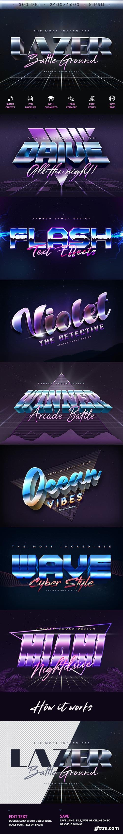 GraphicRiver - 80s Retro Text Effects 26539957