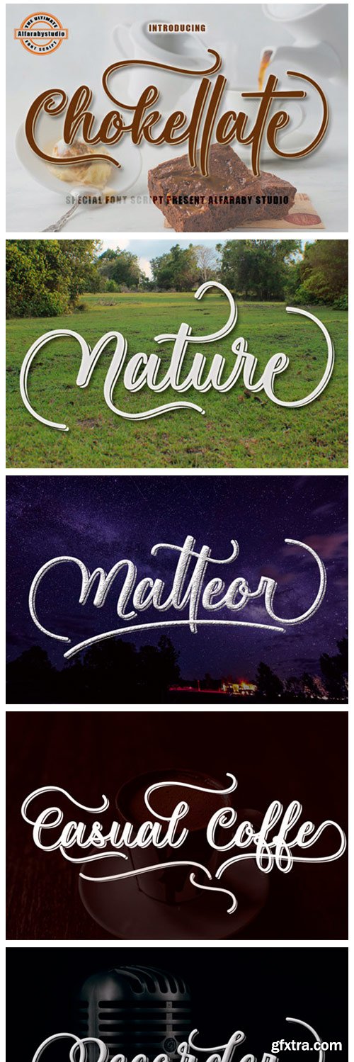 Chokellate Font Chokellate Font