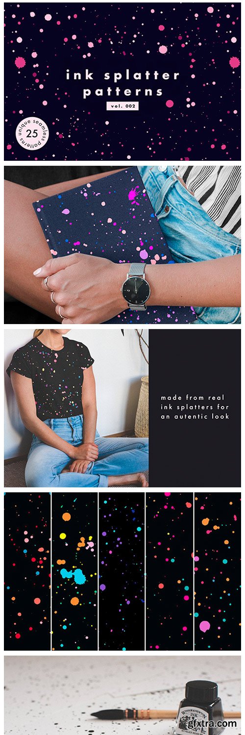 CM - Ink Splatter Patterns Volume 002 4660682 CM - Ink Splatter Patterns Volume 002 4660682
