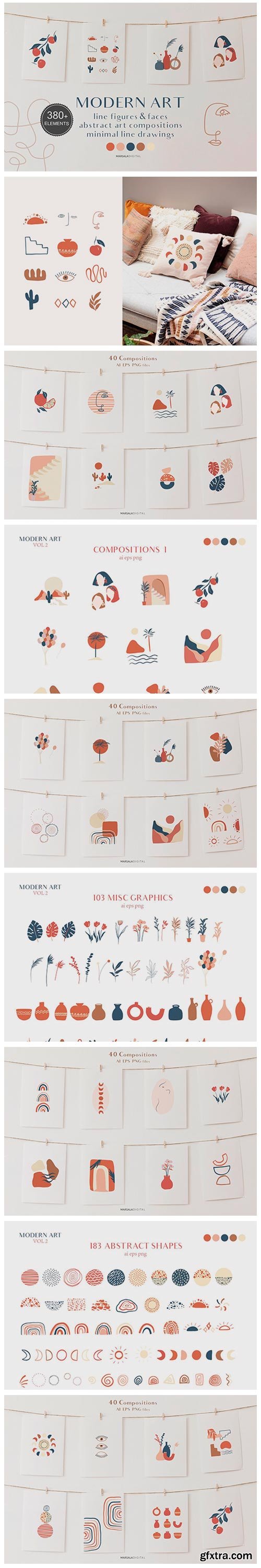 CM - Abstract Prints Shapes Graphics vol2 4478770
