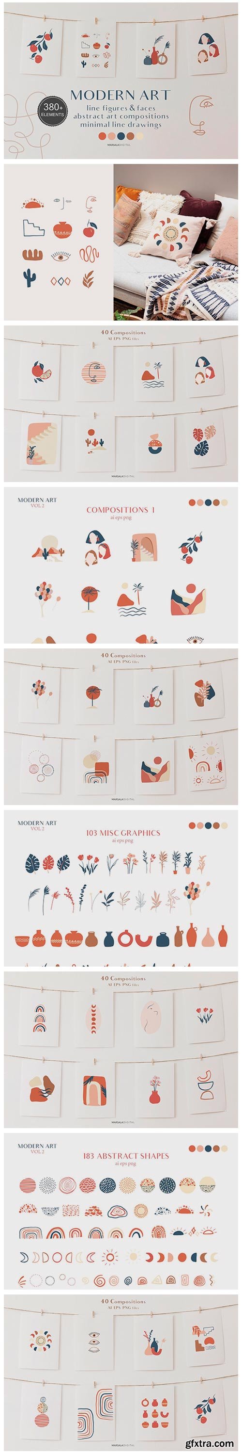 CM - Abstract Prints Shapes Graphics vol2 4478770