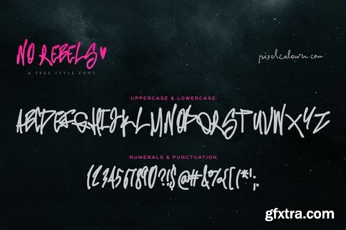 No Rebels Font
