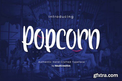 Popcorn - Fun Decorative Font