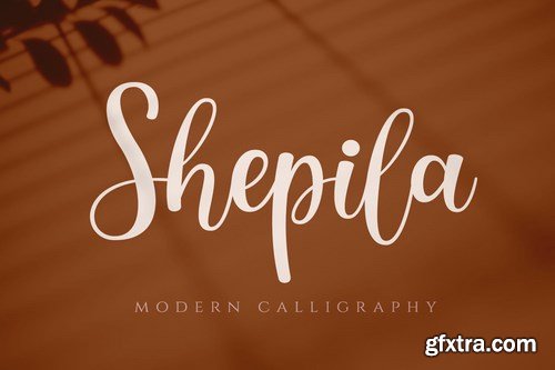 Shepila - Pretty Script Font