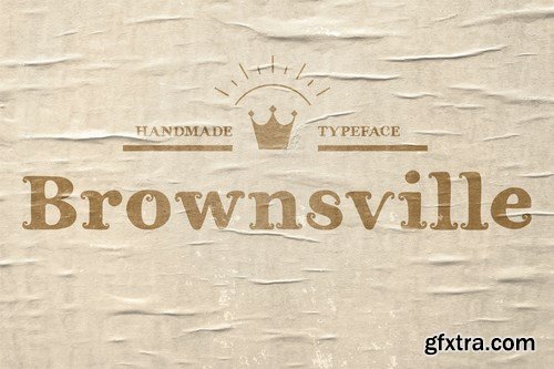 Brownsville - Handwritten Vintage Typeface
