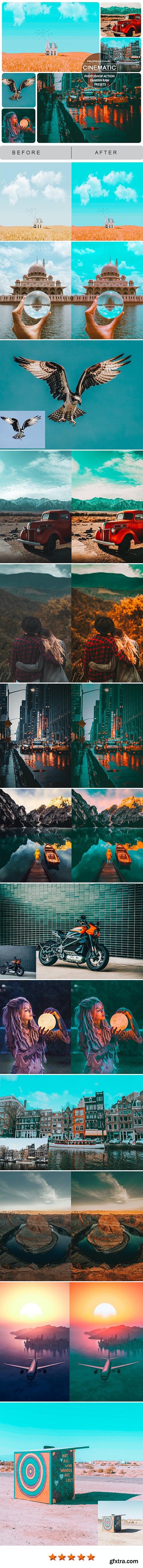 GraphicRiver - Professional Cinematic Action and Xmp Presets for Photoshop 25989687