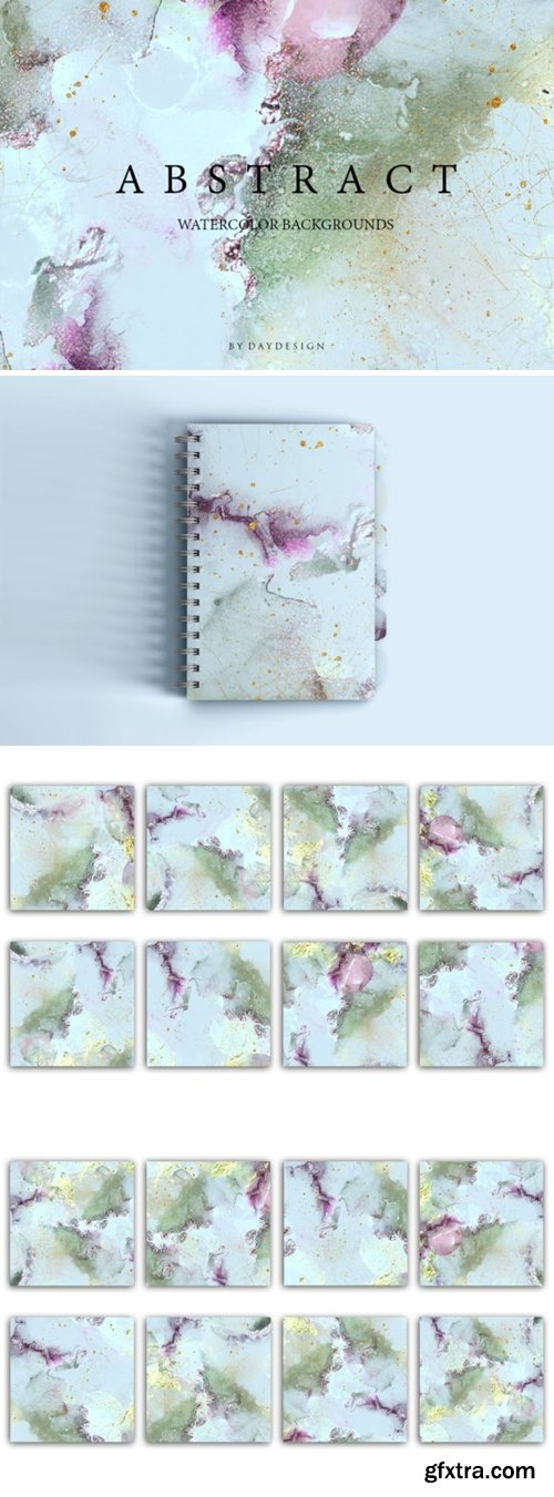Abstract Watercolor Collection 4106718