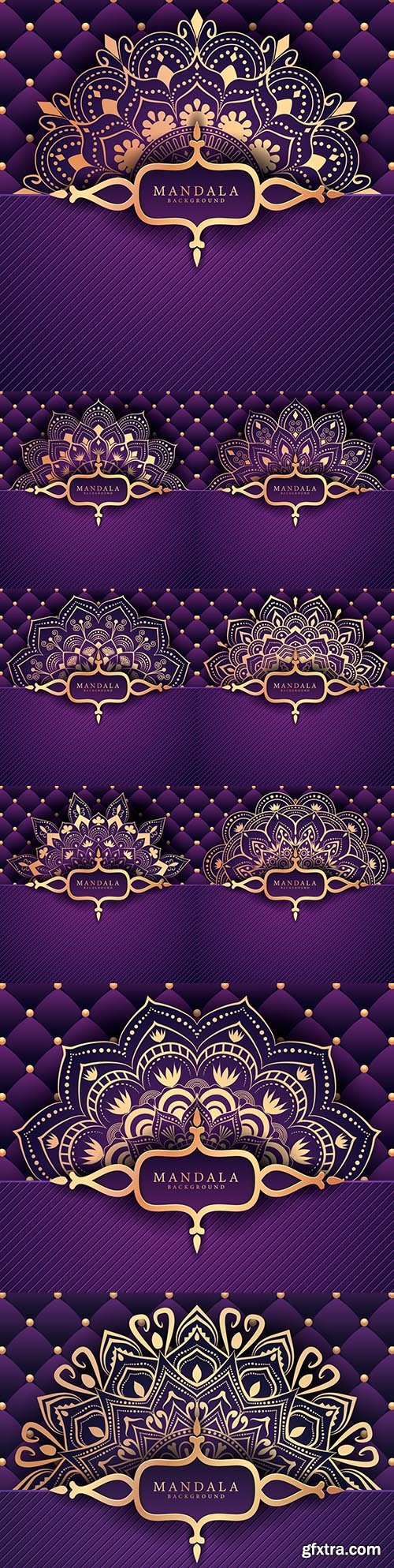 Luxury mandala decorative ethnic background element
