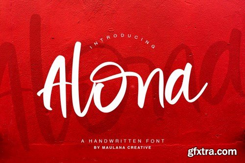 Alona - Handwritten Font