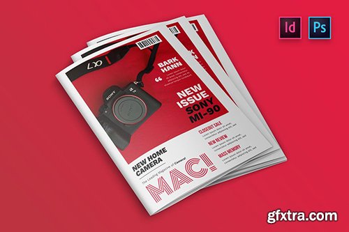 Photography Magazine Cover Indesign Template