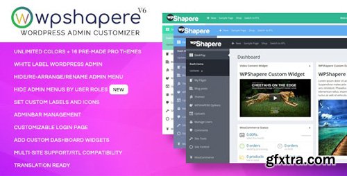 CodeCanyon - Wordpress Admin Theme - WPShapere v6.1.3 - 8183353 - NULLED CodeCanyon - Wordpress Admin Theme - WPShapere v6.1.3 - 8183353 - NULLED