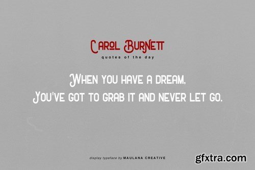 The Mortages - Display Font