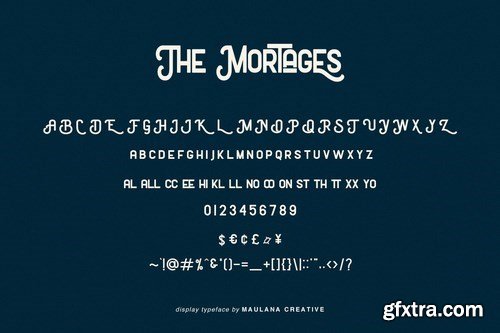 The Mortages - Display Font