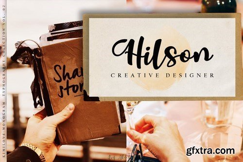 Kimilove Monogram Script Font