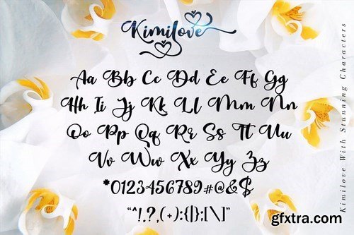 Kimilove Monogram Script Font