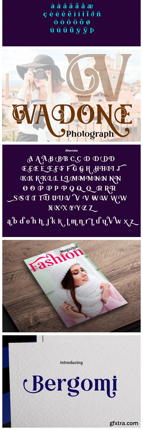 Bergomi Font Bergomi Font