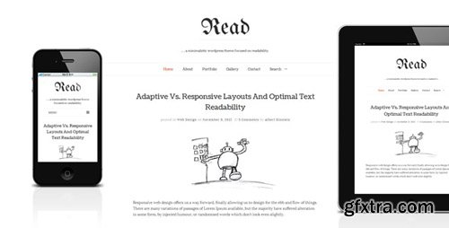 ThemeForest - Read WP v4.4.9 - Minimalist WordPress Blog Theme - 4004353 ThemeForest - Read WP v4.4.9 - Minimalist WordPress Blog Theme - 4004353