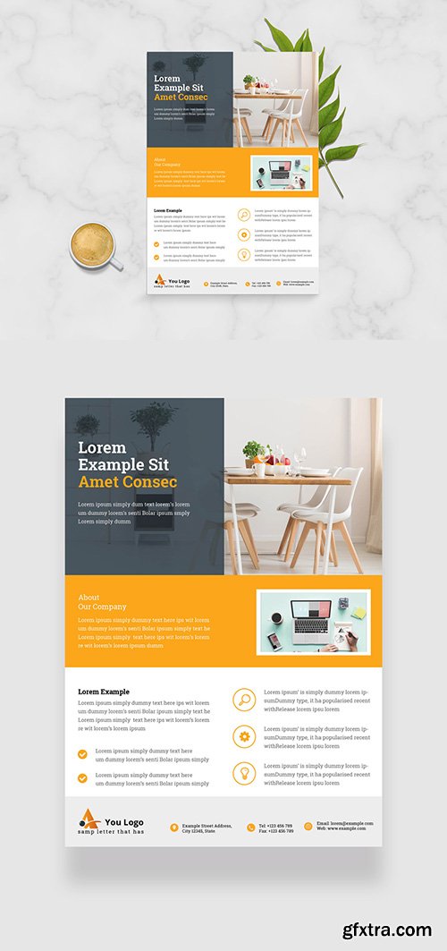 Minimal Business Flyer Layout with Black and Yellow Accents 348585973 Minimal Business Flyer Layout with Black and Yellow Accents 348585973