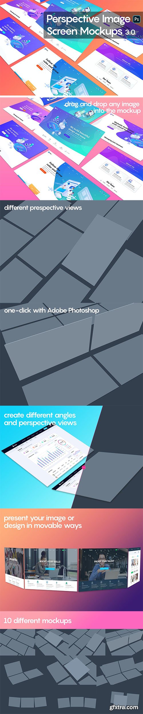 Perspective Image Screen Mockups 3.0 Perspective Image Screen Mockups 3.0