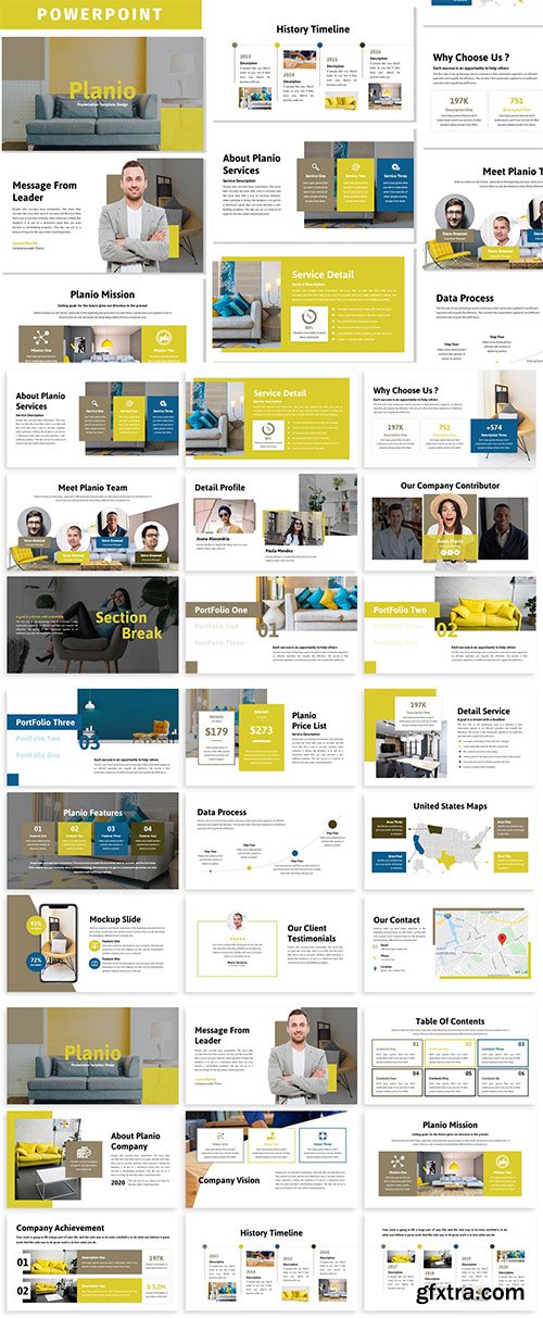 Planio - Business Powerpoint Template Planio - Business Powerpoint Template
