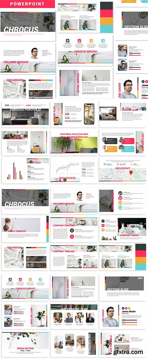 Chrocus - Business Powerpoint Template Chrocus - Business Powerpoint Template