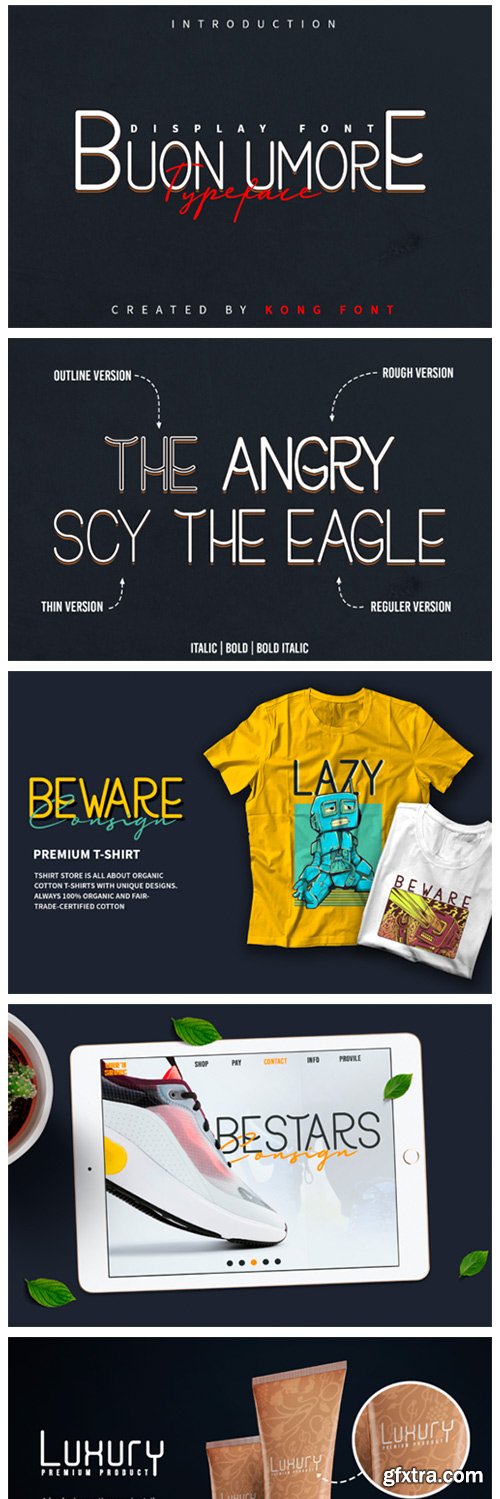 Buon Umore Font Buon Umore Font