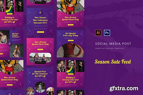 Season Sale Social Media Post