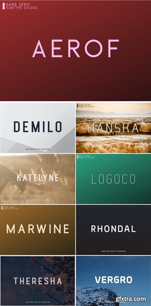 Creative Font Bundle 11