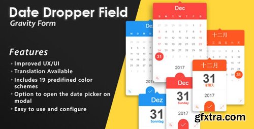 CodeCanyon - Gravity Forms Date Dropper Field v1.3.1 - 19674593 CodeCanyon - Gravity Forms Date Dropper Field v1.3.1 - 19674593