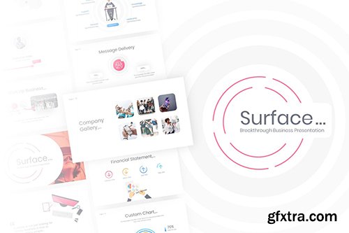 Surface - Business PowerPoint and Keynote Template Surface - Business PowerPoint and Keynote Template