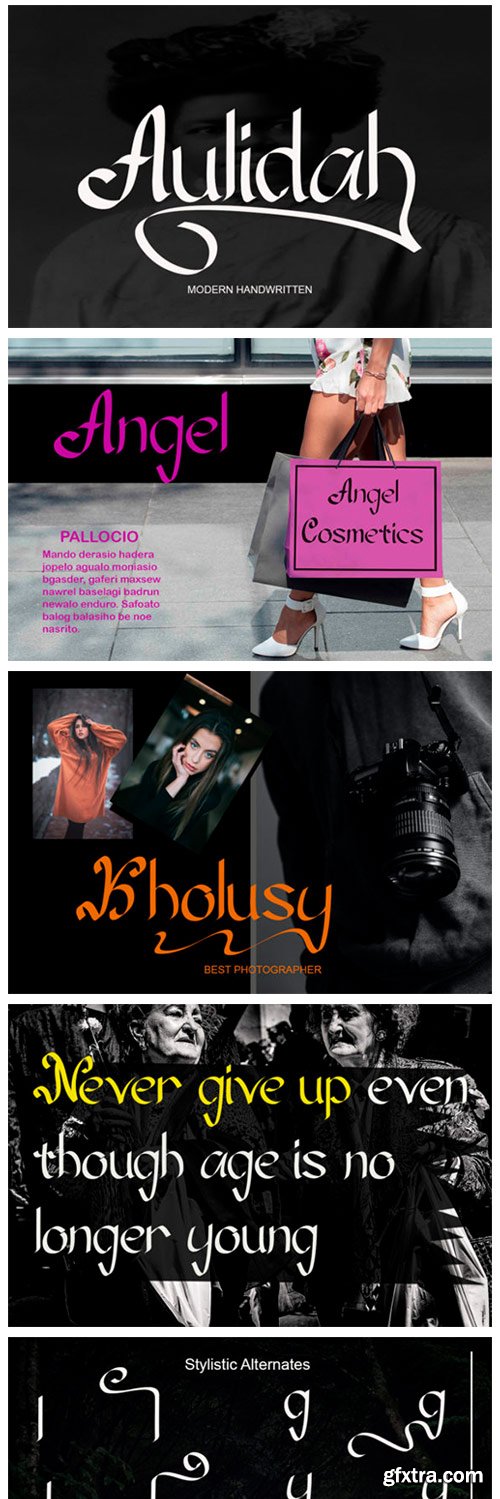 Aulidah Font Aulidah Font