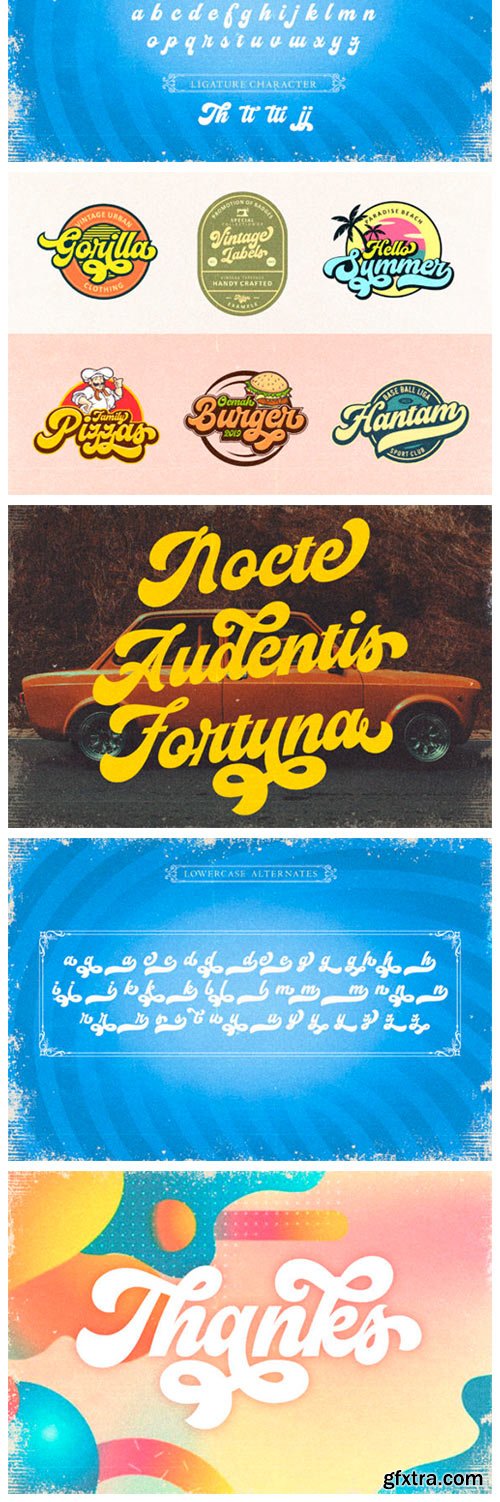 The Vignettic Font The Vignettic Font