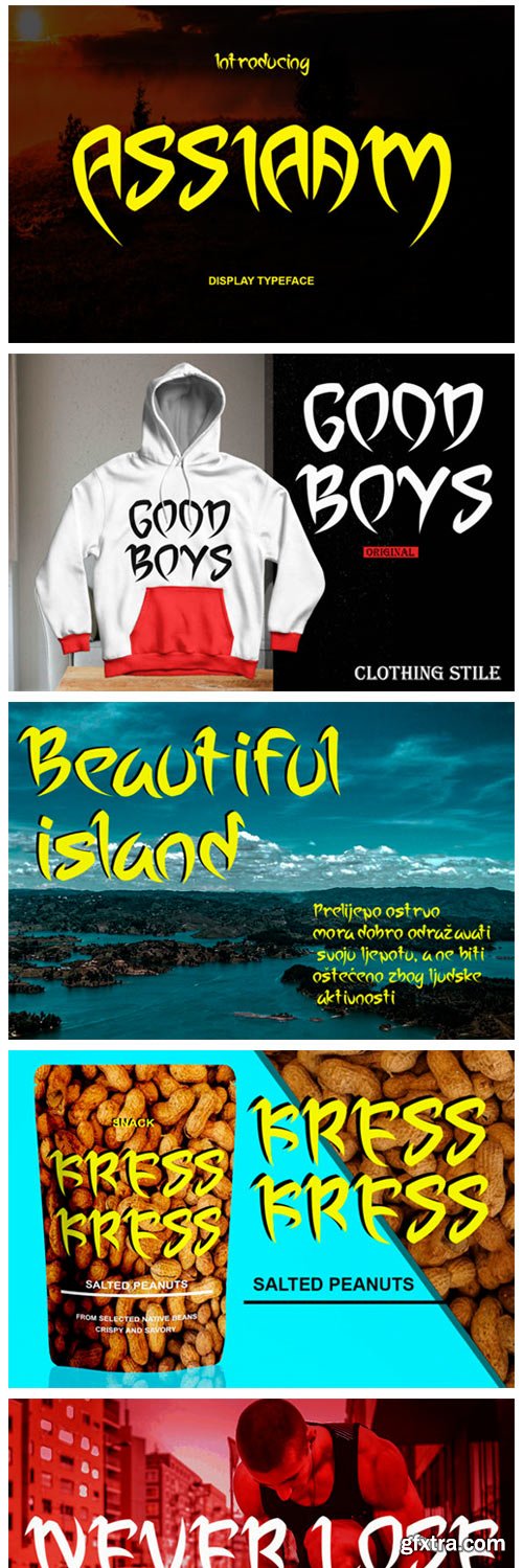 Assiaam Font Assiaam Font