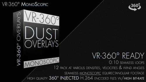 Videohive - Dust Particle Overlays VR-360° Editors Pack (Monoscopic)