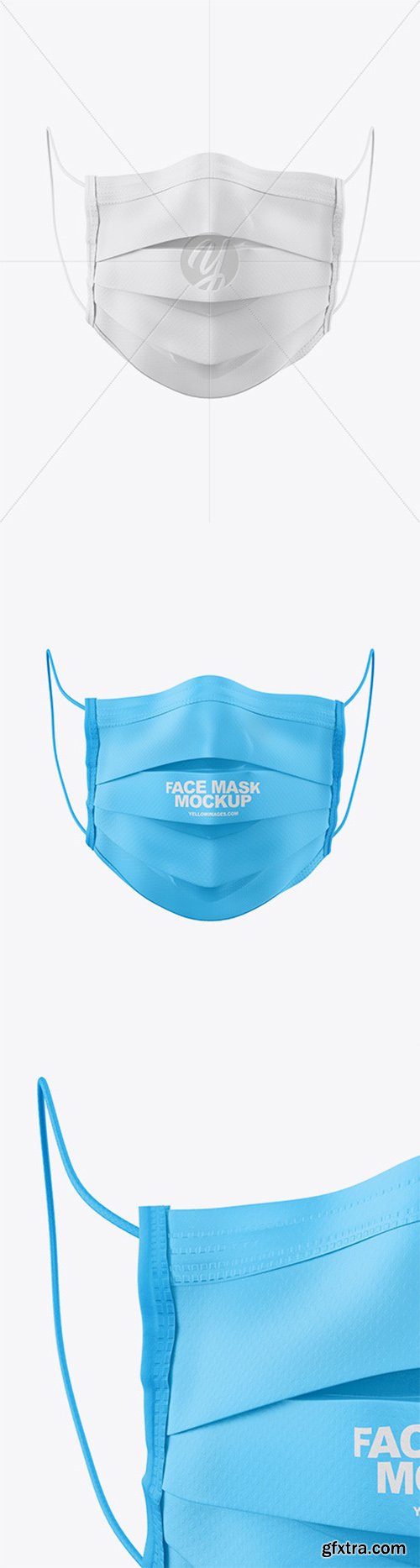 Medical Face Mask Mockup 60647 Medical Face Mask Mockup 60647