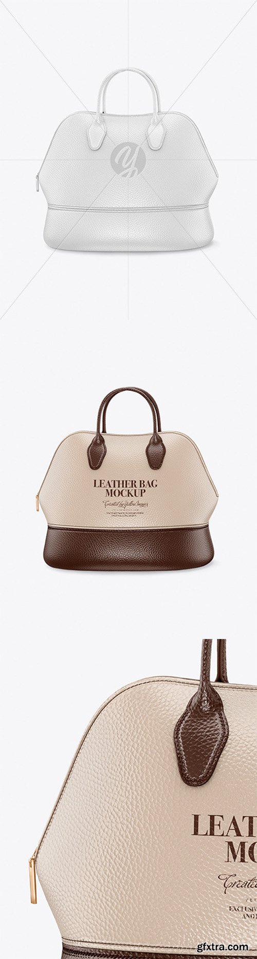 Leather Bag Mockup 60779 Leather Bag Mockup 60779